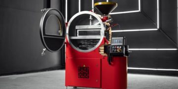 Electric cocoa bean roaster from the manufacturer Typhoon coffee