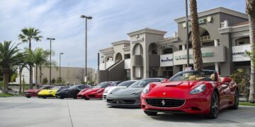 Rent a car with RED Rental — inspiration and luxury against the backdrop of the Dubai desert