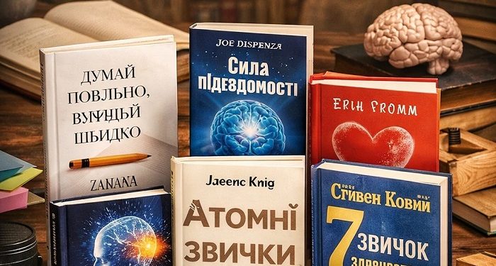 Топ книги з психології: що варто прочитати кожному